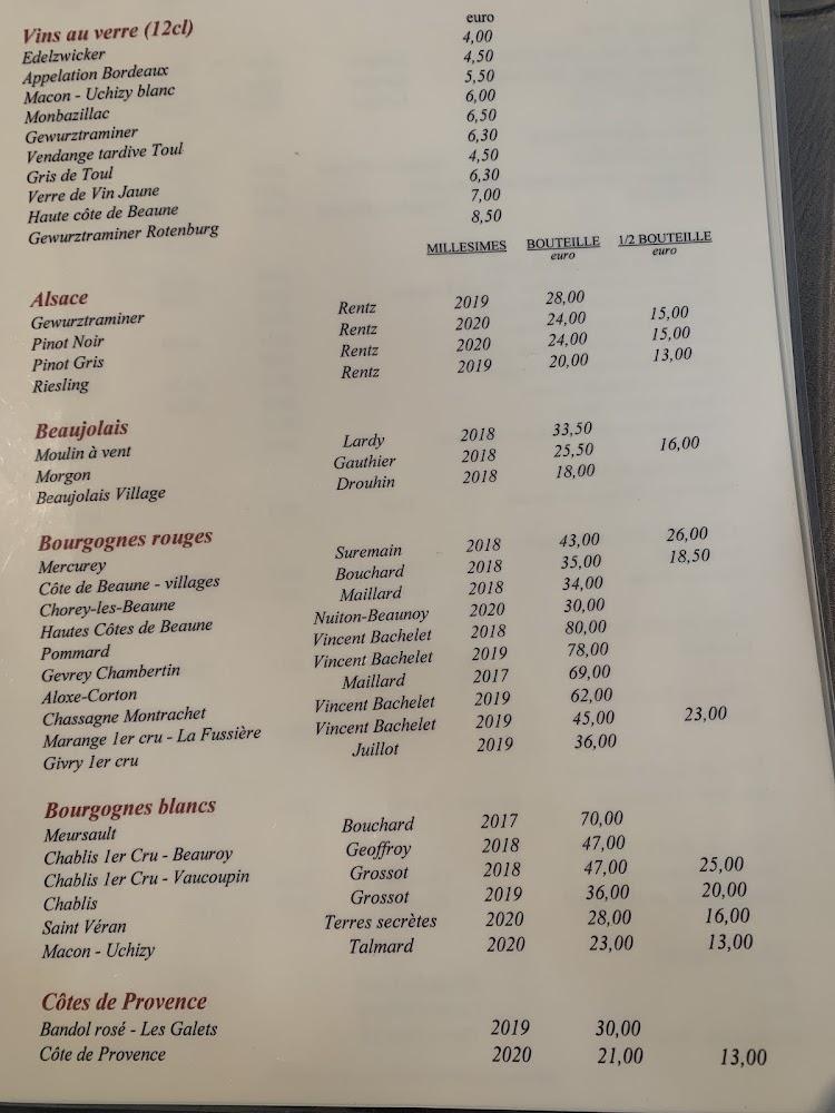 Marie Leszczynska - Menu Image 2