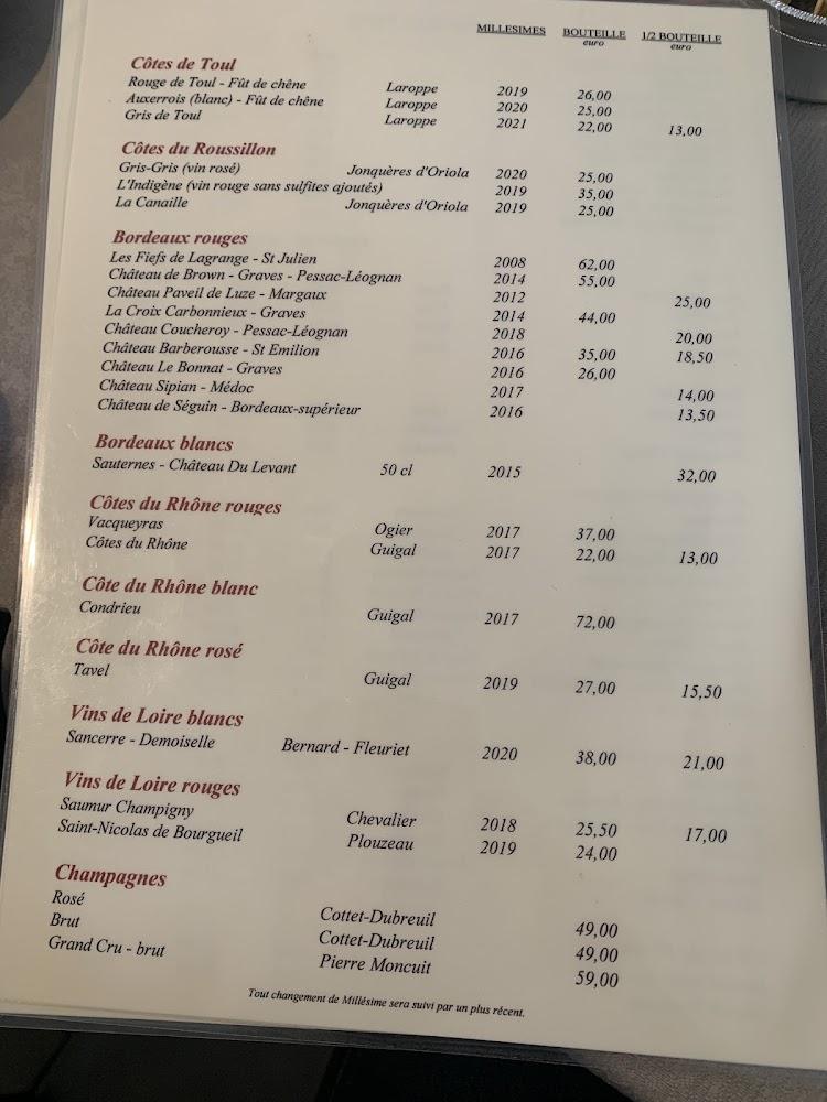 Marie Leszczynska - Menu Image 4